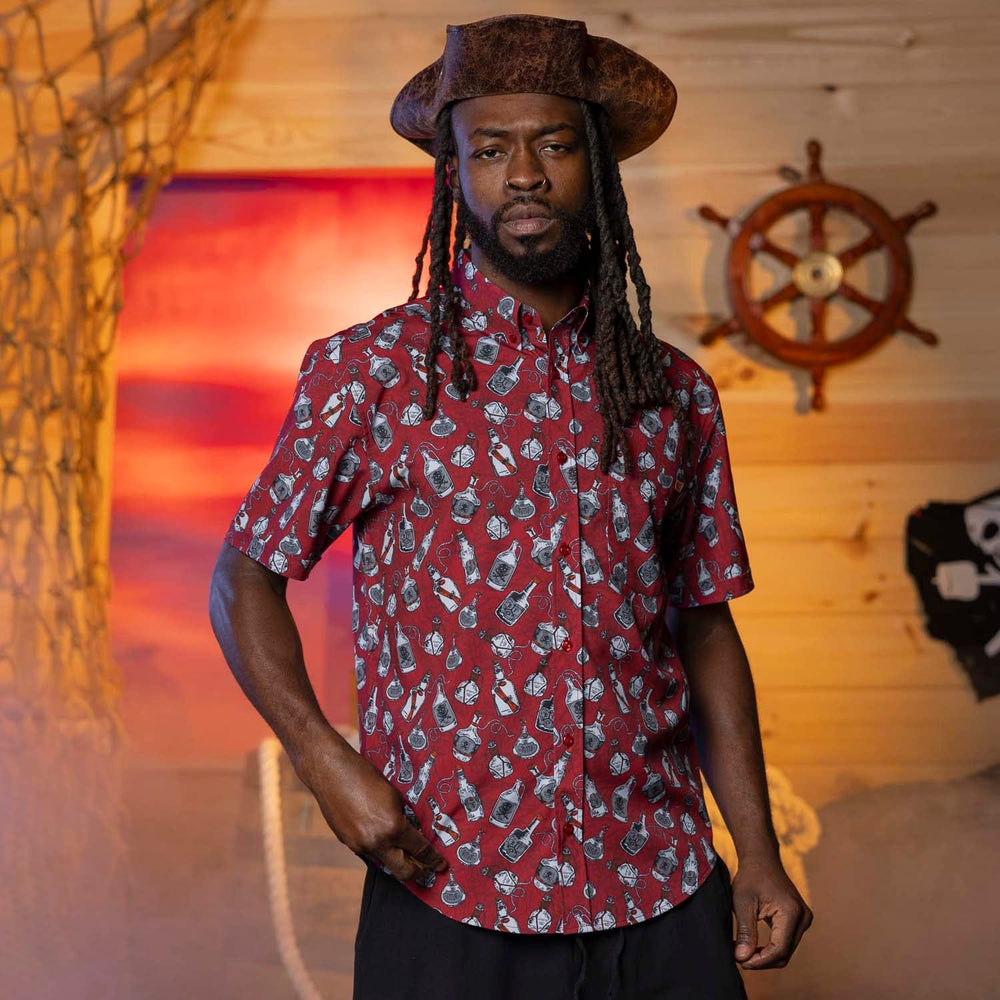 And a Bottle o' Rum – KUNUFLEX Short Sleeve Shirt - Image 3