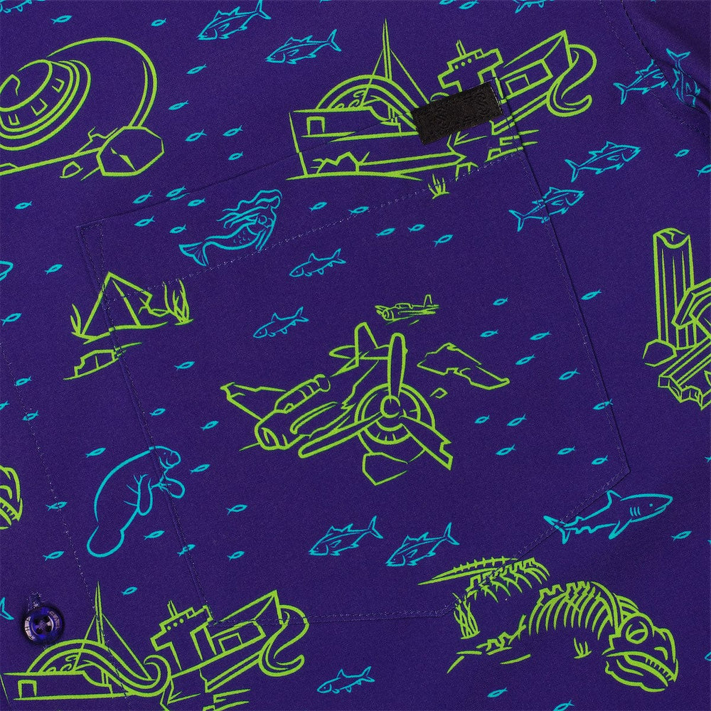 Bermuda Boneyard – KUNUFLEX Short Sleeve Shirt - Image 2
