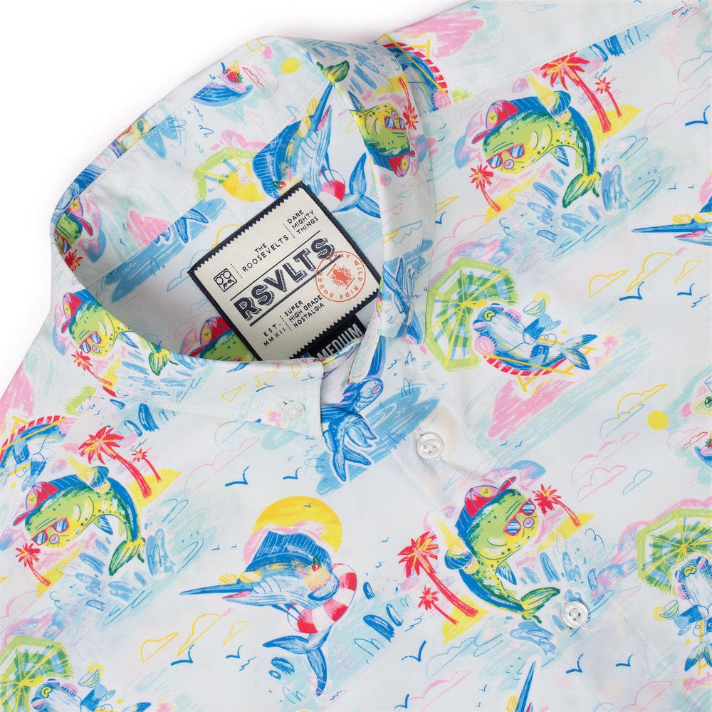 Drinking Like Fish – KUNUFLEX Short Sleeve Shirt - Image 7