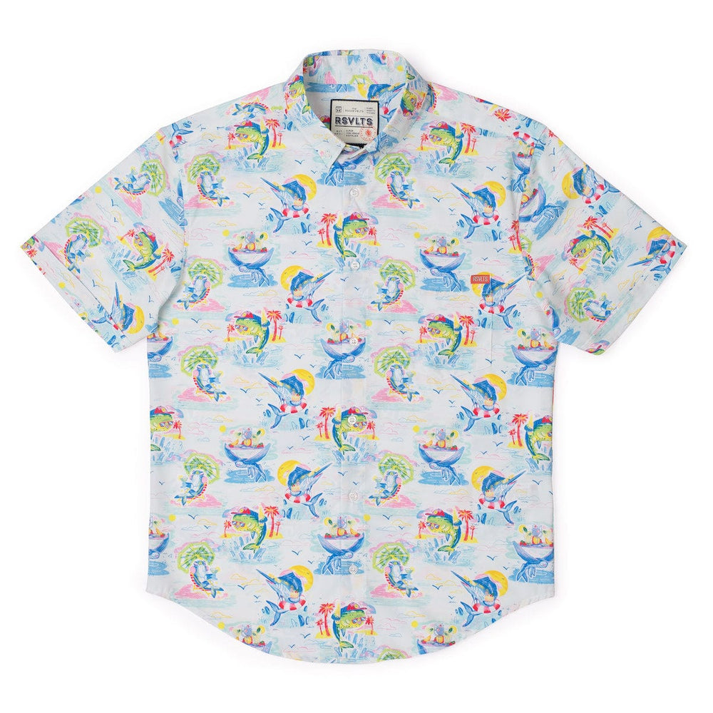 Drinking Like Fish – KUNUFLEX Short Sleeve Shirt - Image 4