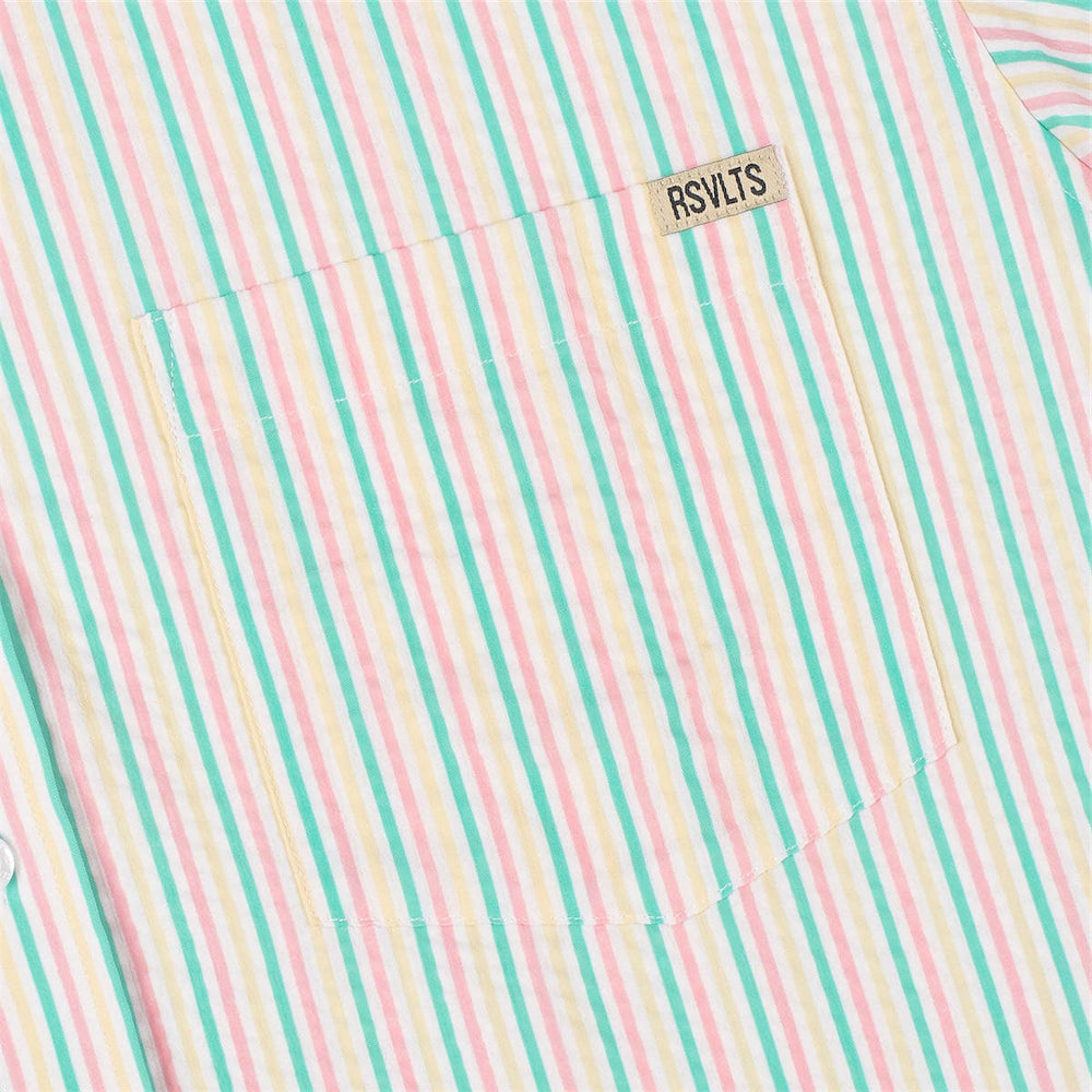 Easy Does It – Stretch Seersucker Short Sleeve Shirt - Image 4