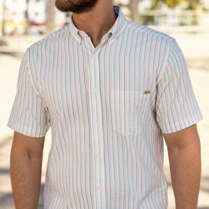 Easy Does It – Stretch Seersucker Short Sleeve Shirt