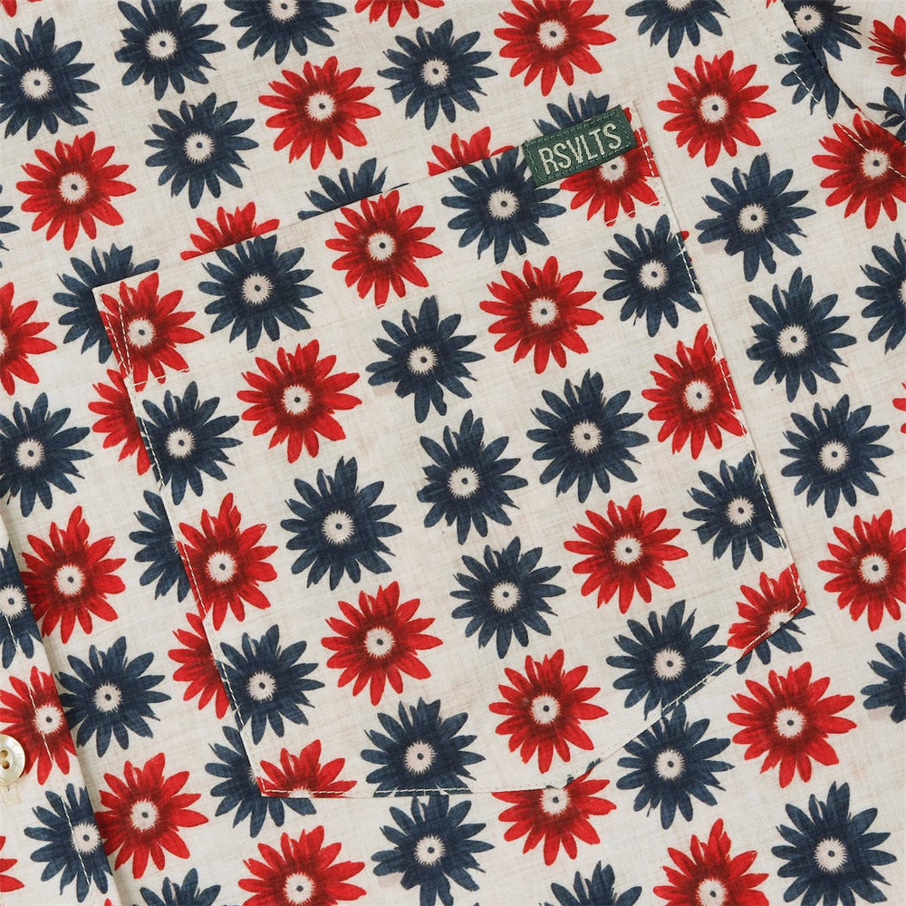 Freedom Flowers – KUNUFLEX Short Sleeve Shirt - Image 4