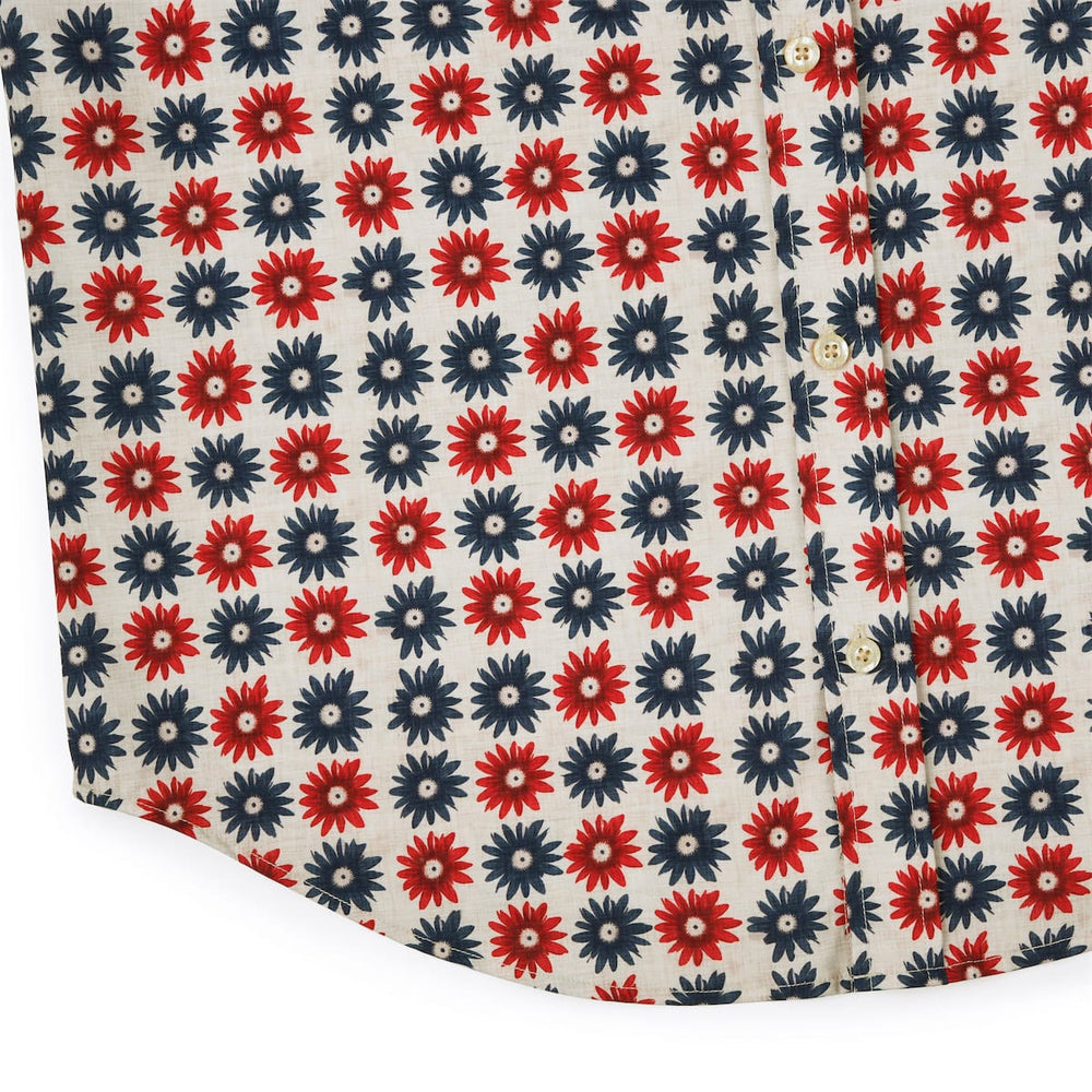 Freedom Flowers – KUNUFLEX Short Sleeve Shirt - Image 7