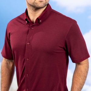 Heirloom Red – Zephyr Short Sleeve Shirt