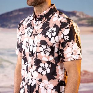 Hibiscus Explosion – KUNUFLEX Short Sleeve Shirt