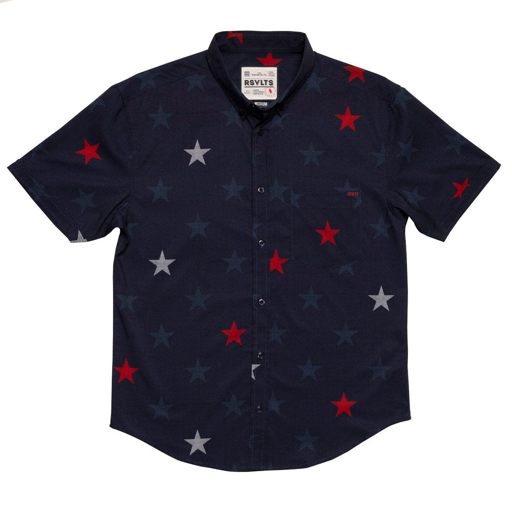 Hubble (Multi Star) – KUNUFLEX Short Sleeve Shirt - Image 2