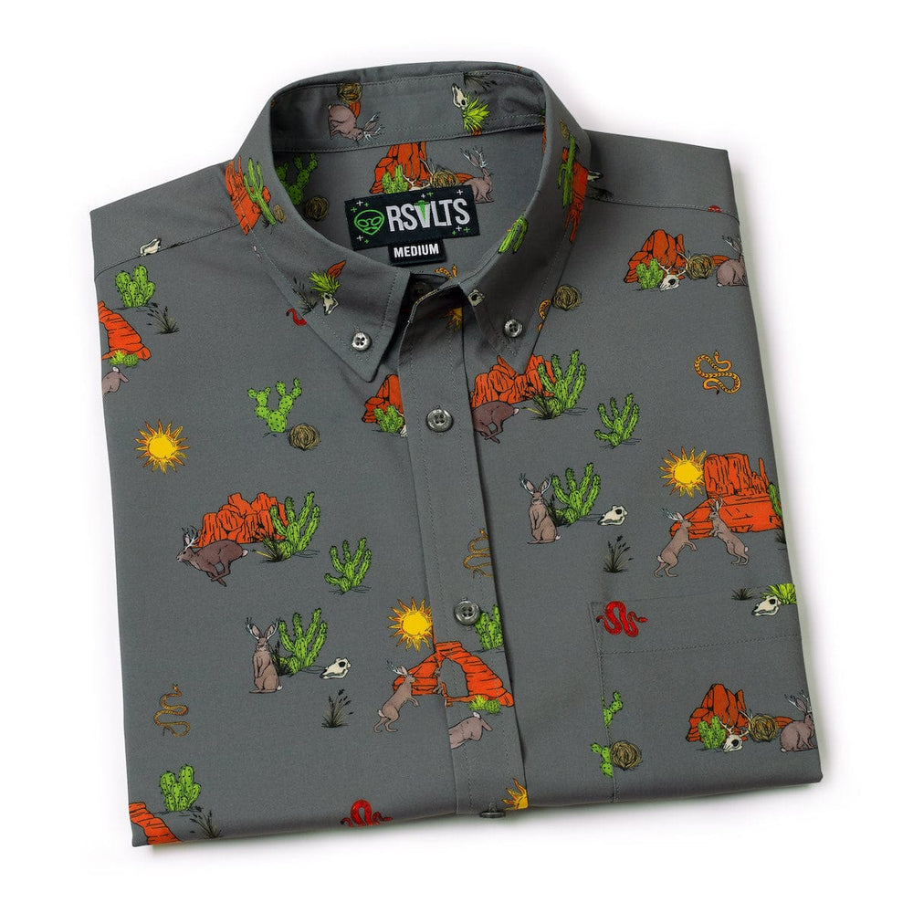 Jumpin' Jackalopes – KUNUFLEX Short Sleeve Shirt - Image 6