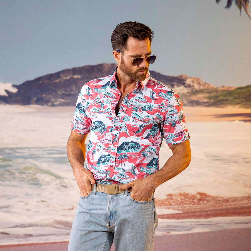 Marlin, P.I. – KUNUFLEX Short Sleeve Shirt - Image 3