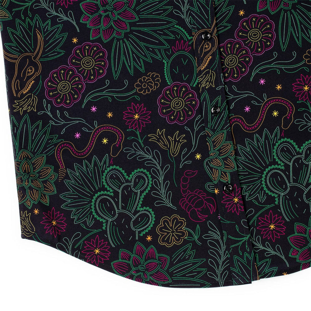 Midnight Mesa – KUNUFLEX Short Sleeve Shirt - Image 7