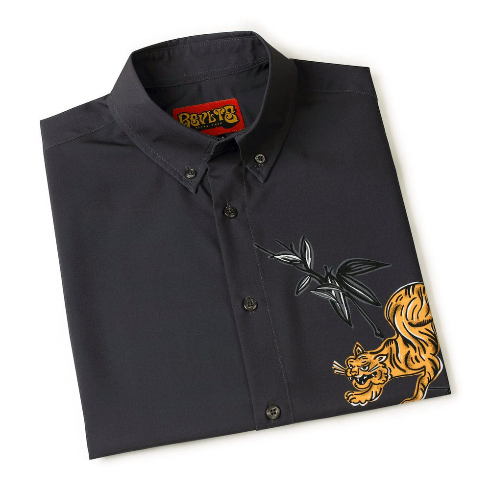 ‘70s Retro "Night Moves" – KUNUFLEX Short Sleeve Shirt - Image 7
