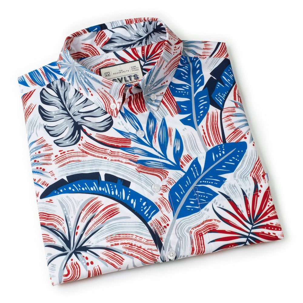 Palms Bursting in Air – KUNUFLEX Short Sleeve Shirt - Image 8