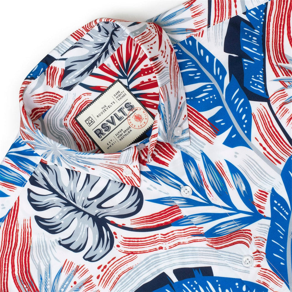 Palms Bursting in Air – KUNUFLEX Short Sleeve Shirt - Image 7
