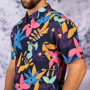Petal Strokes – KUNUFLEX Short Sleeve Shirt