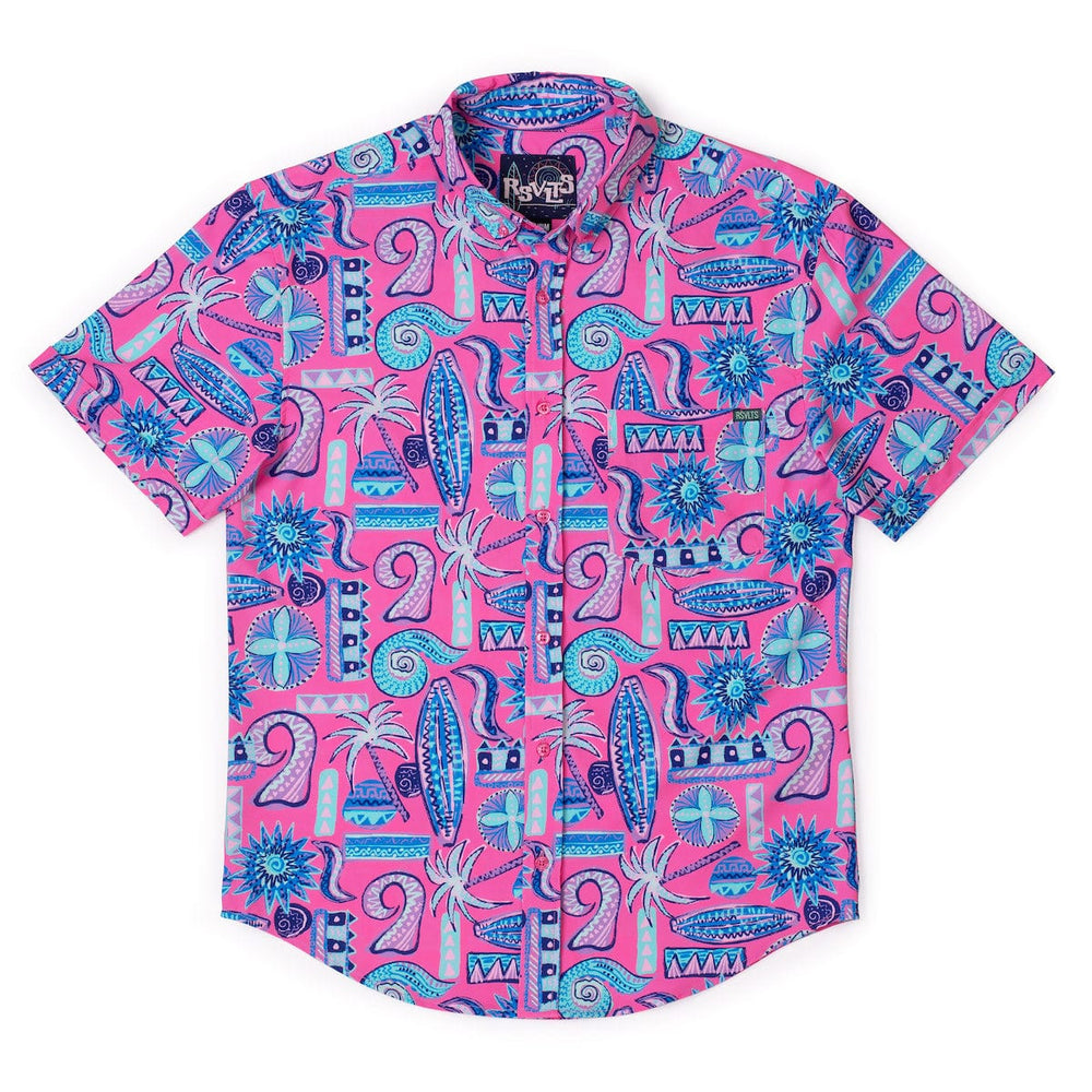 Pink Sand Beach – KUNUFLEX Short Sleeve Shirt - Image 4