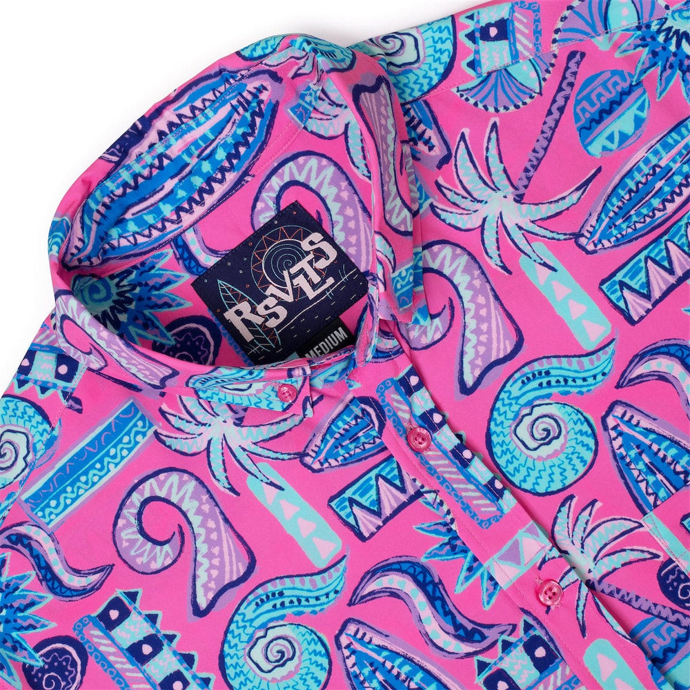 Pink Sand Beach – KUNUFLEX Short Sleeve Shirt - Image 6