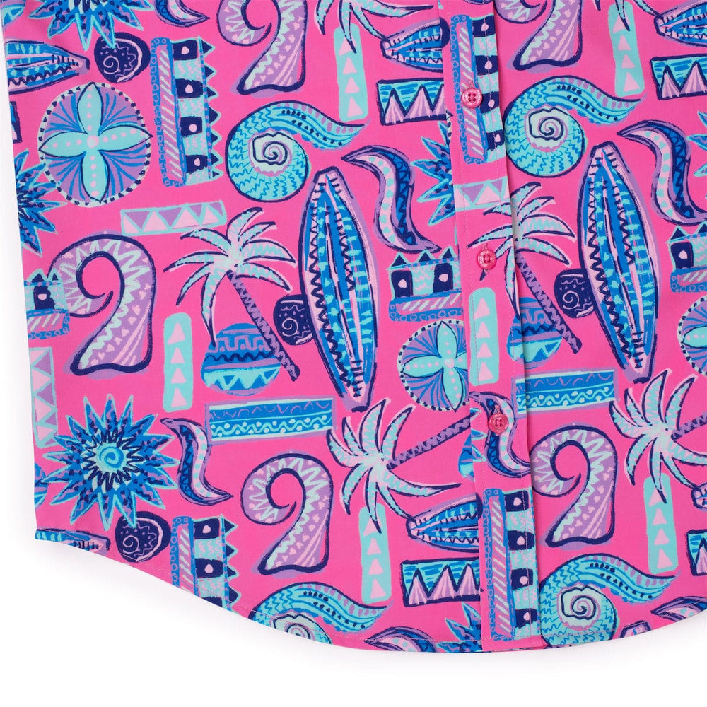 Pink Sand Beach – KUNUFLEX Short Sleeve Shirt - Image 7