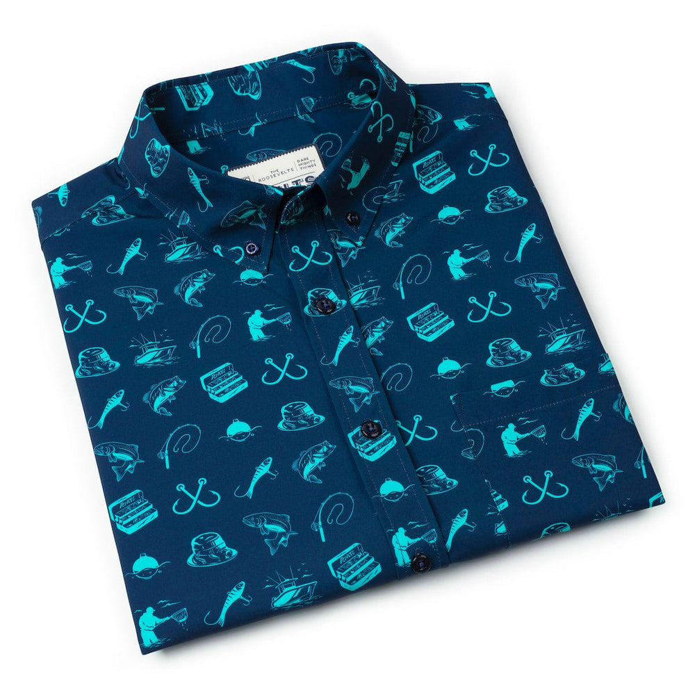 Playing Hooky – KUNUFLEX Short Sleeve Shirt - Image 6
