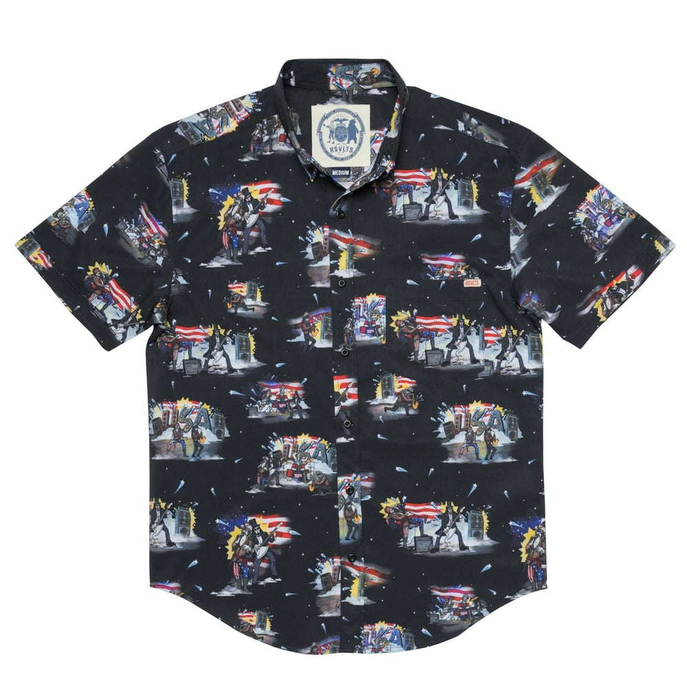 Plymouth Rock Gods – KUNUFLEX Short Sleeve Shirt - Image 4