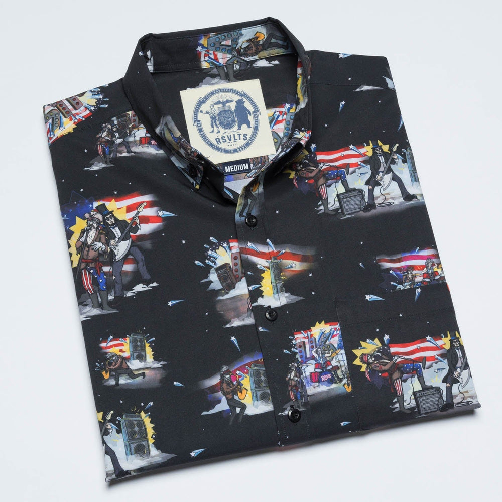 Plymouth Rock Gods – KUNUFLEX Short Sleeve Shirt - Image 9