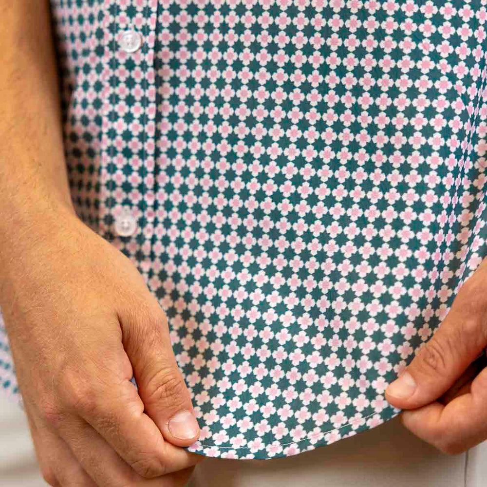 Quantum Quilt – KUNUFLEX Short Sleeve Shirt - Image 2