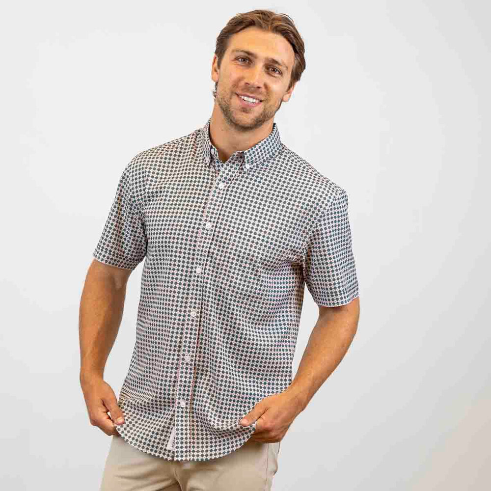 Quantum Quilt – KUNUFLEX Short Sleeve Shirt - Image 3