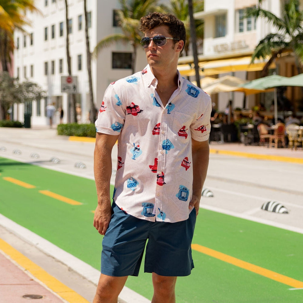 Red, White, and Blue Plate Special – KUNUFLEX Short Sleeve Shirt - Image 7