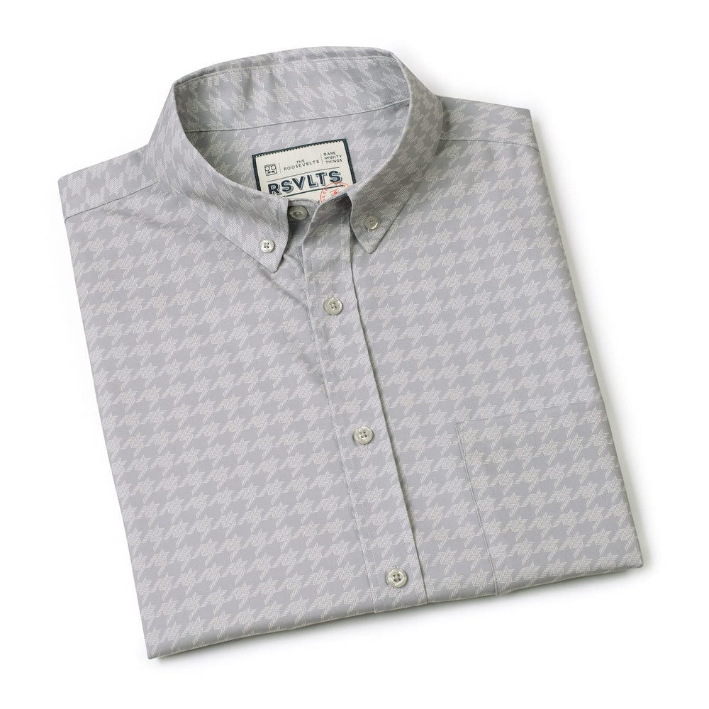 Release the Houndstooth – KUNUFLEX Short Sleeve Shirt - Image 8