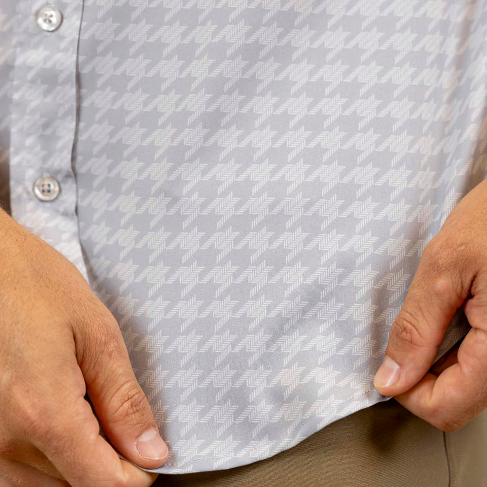 Release the Houndstooth – KUNUFLEX Short Sleeve Shirt - Image 2