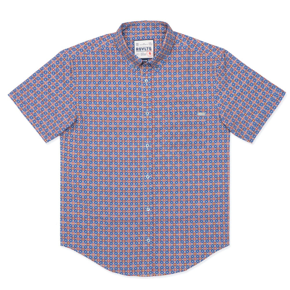 Spanish Tile – KUNUFLEX Short Sleeve Shirt - Image 5