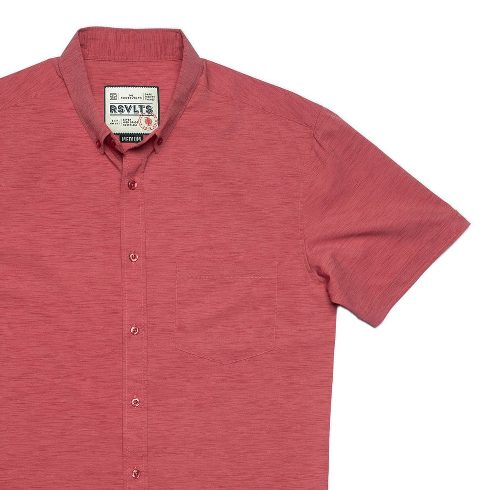 Spiced Coral – KUNUFLEX Short Sleeve Shirt - Image 2