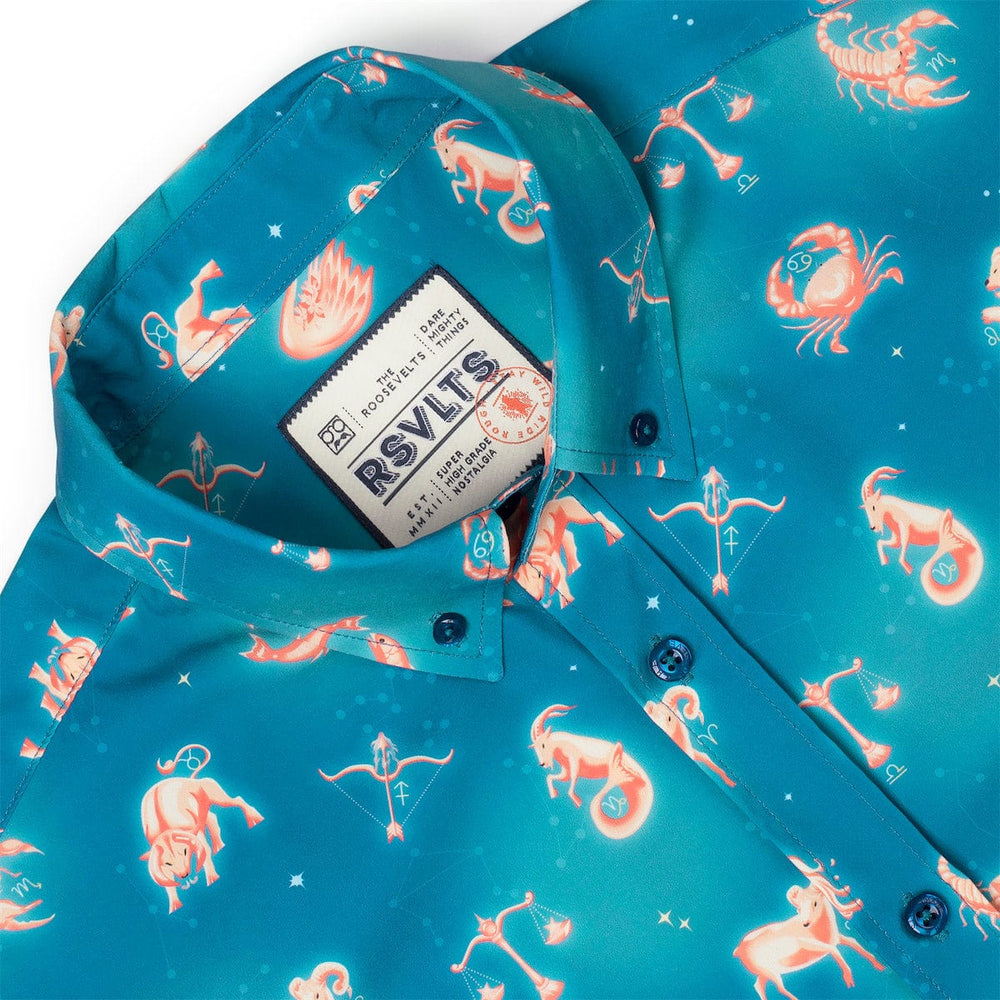 Star-Crossed Cosmos – KUNUFLEX Short Sleeve Shirt - Image 6