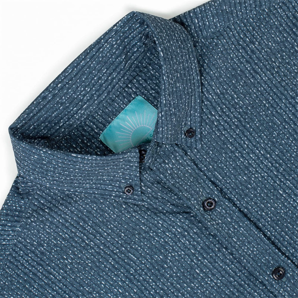 Static – Stretch Seersucker Short Sleeve Shirt - Image 7