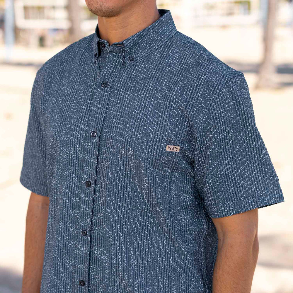 Static – Stretch Seersucker Short Sleeve Shirt