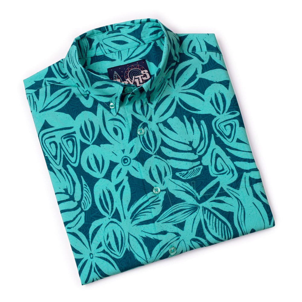 Sweet Blue Sea – KUNUFLEX Short Sleeve Shirt - Image 8