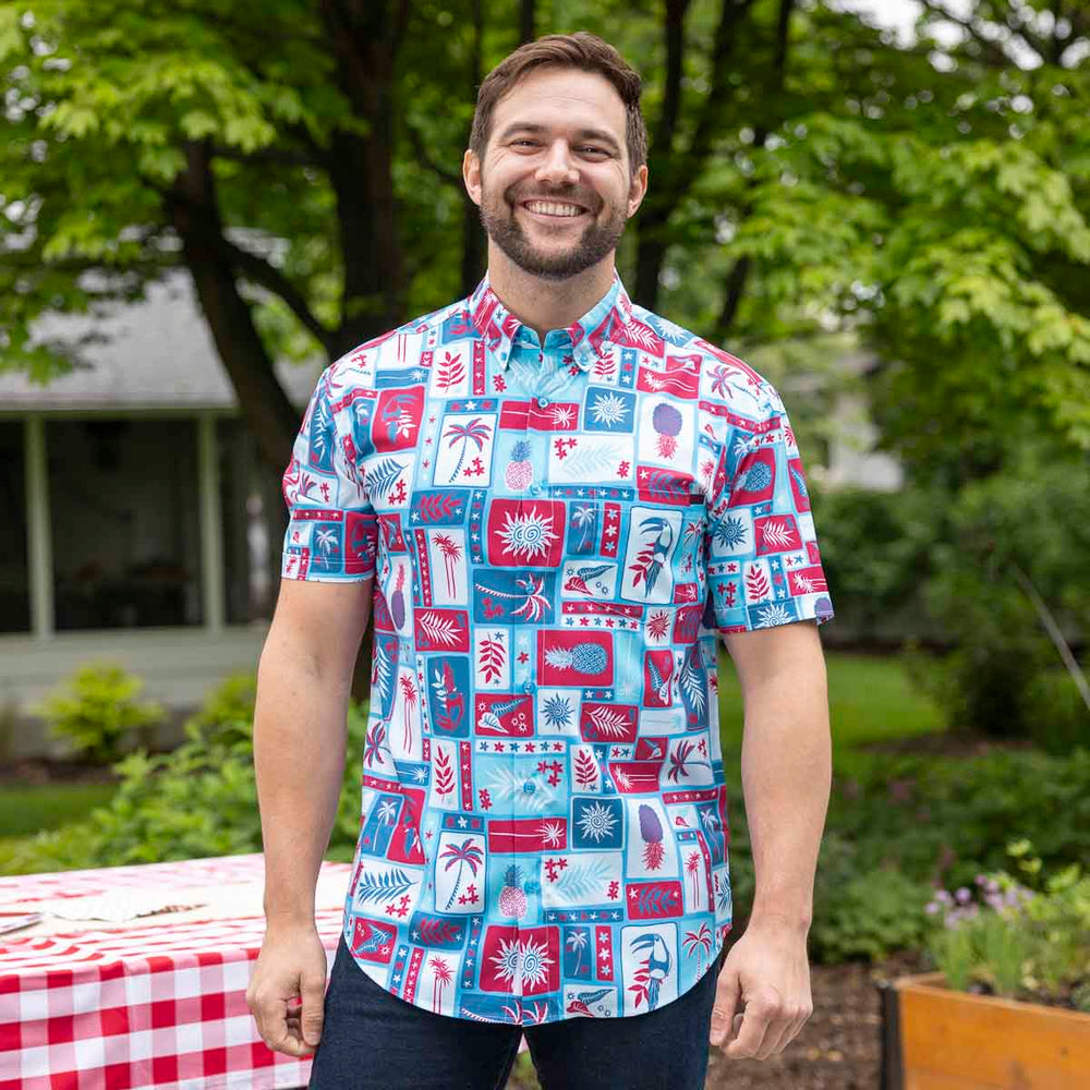 Vacation Nation – KUNUFLEX Short Sleeve Shirt - Image 2