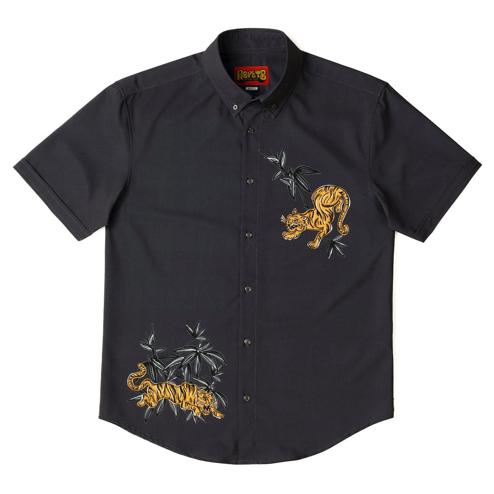 ‘70s Retro "Night Moves" – KUNUFLEX Short Sleeve Shirt - Image 2