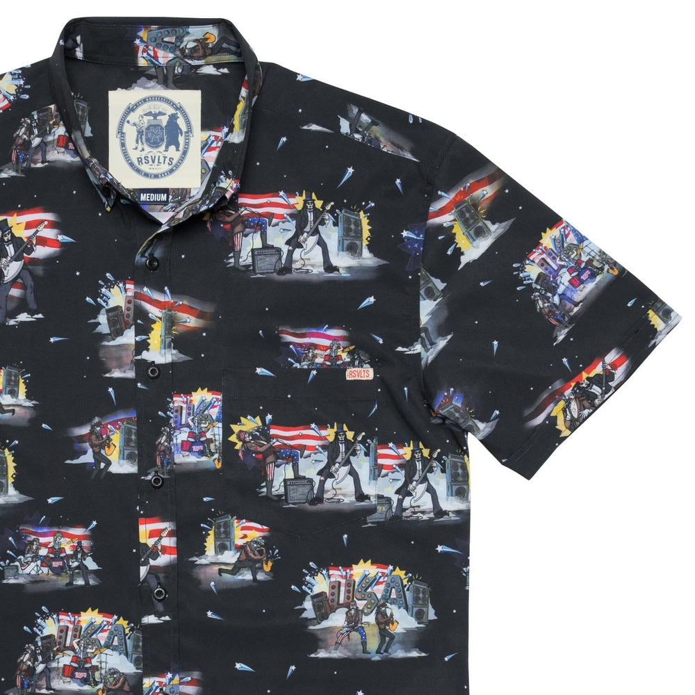 Plymouth Rock Gods – KUNUFLEX Short Sleeve Shirt - Image 2