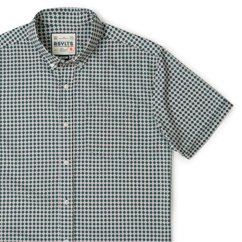 Quantum Quilt – KUNUFLEX Short Sleeve Shirt - Image 4