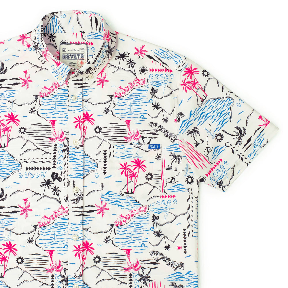 Soleil Beach (Day) – KUNUFLEX Short Sleeve Shirt - Image 2