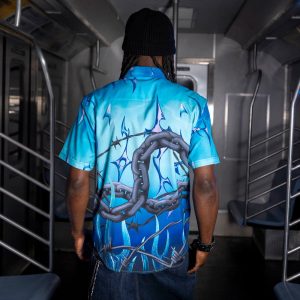 Y2K Retro "Hardwired" – KUNUFLEX Short Sleeve Shirt