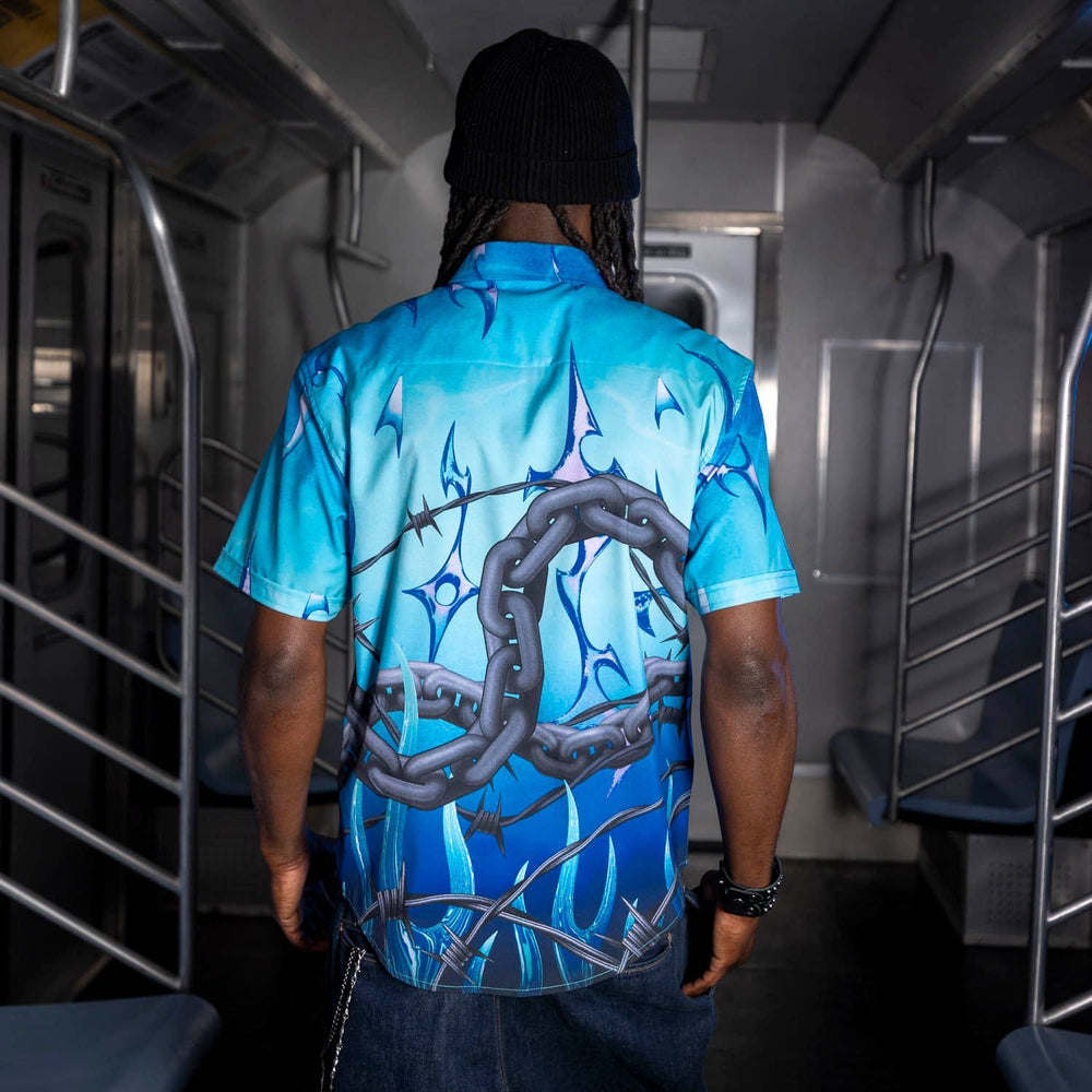 Y2K Retro "Hardwired" – KUNUFLEX Short Sleeve Shirt