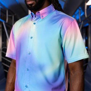 Y2K Retro "Sandstorm" – KUNUFLEX Short Sleeve Shirt