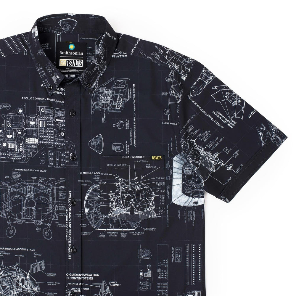 Smithsonian Air and Space "Boldly Go" – KUNUFLEX Short Sleeve Shirt