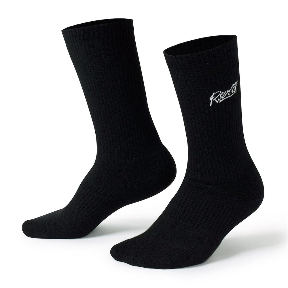 The Bolt (Black) – Crew Socks