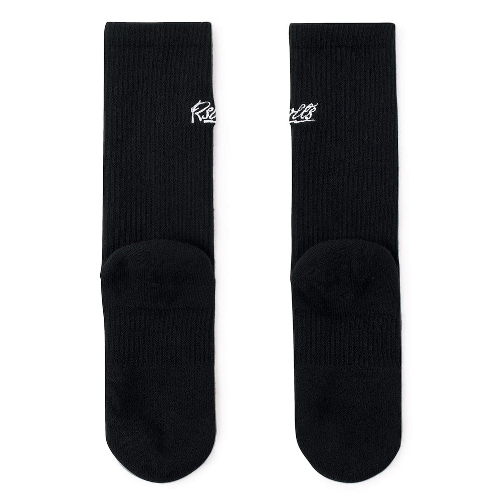 The Bolt (Black) – Crew Socks - Image 3