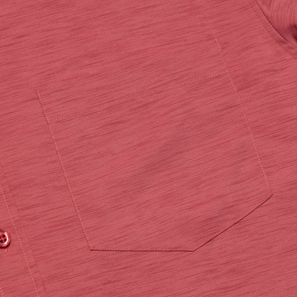 Spiced Coral – KUNUFLEX Short Sleeve Shirt - Image 7