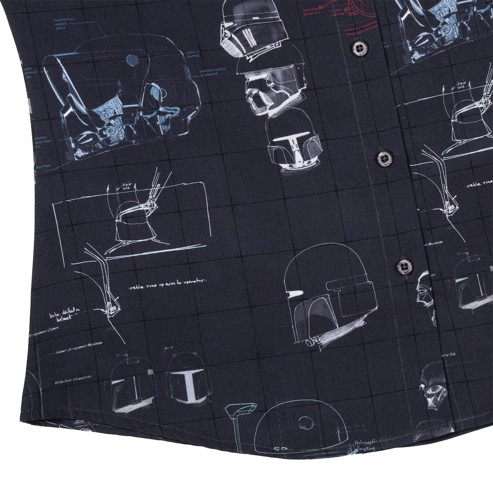 Star Wars™ "Helmetrics" – Women's KUNUFLEX Short Sleeve Shirt - Image 7