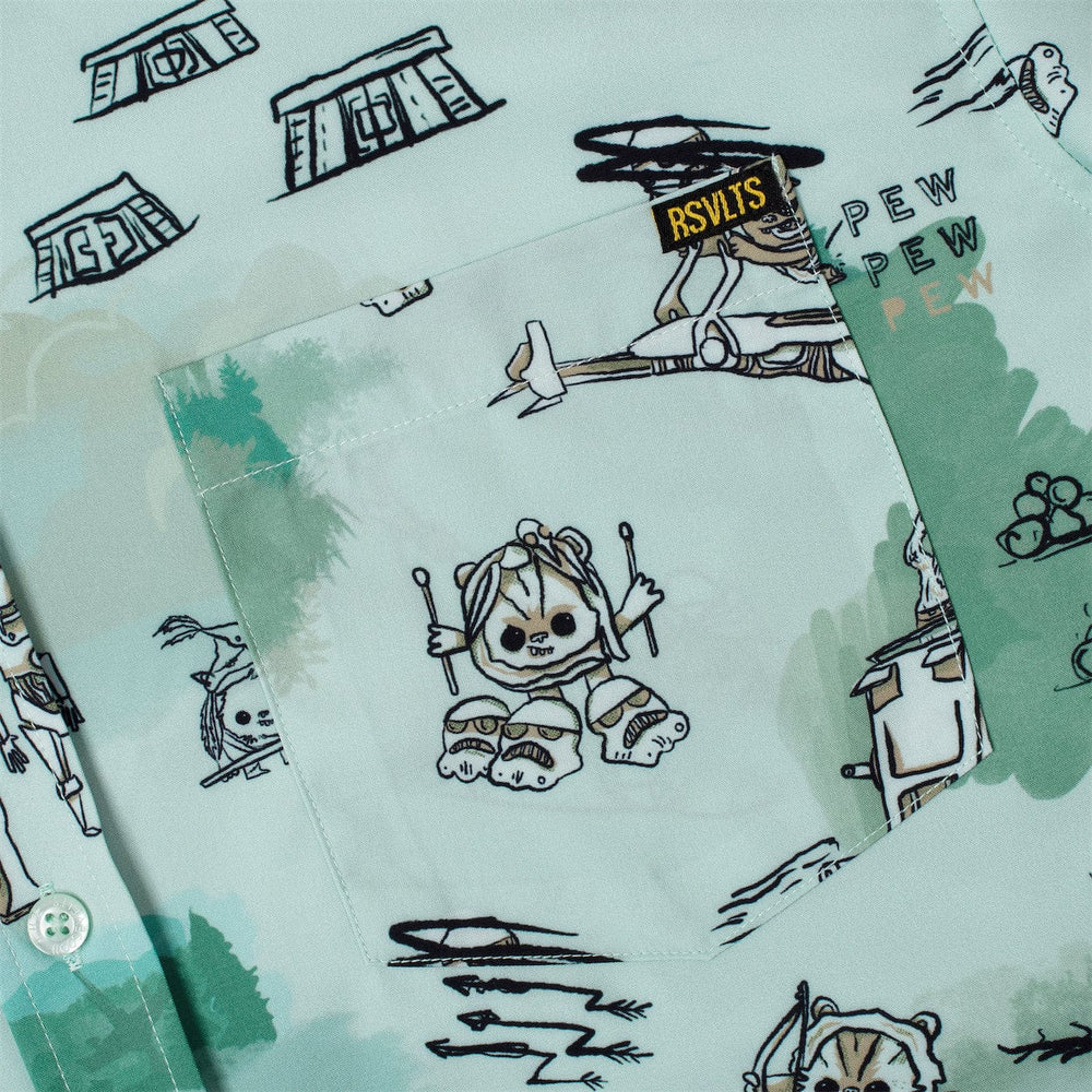 Star Wars™ “Ewok Warriors” – KUNUFLEX Short Sleeve Shirt - Image 2