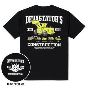 Transformers "Devastator’s Construction" – Crewneck Tee